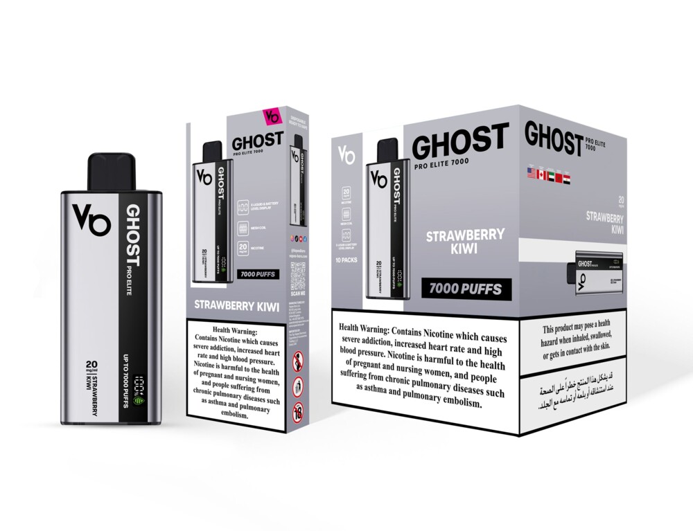 Ghost Pro Elite 7000 Strawberry Kiwi