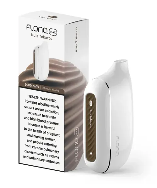 Vape Flonq Max Nuts Tobacco 20mg/6000 Puffs