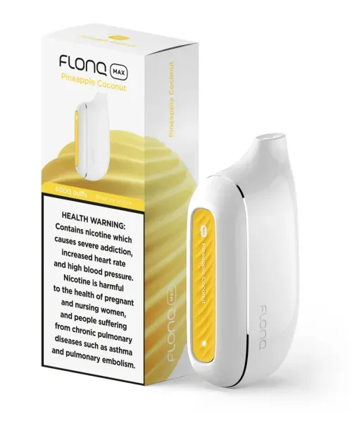 Vape Flonq Max Pineapple Coconut 20mg/6000 Puffs