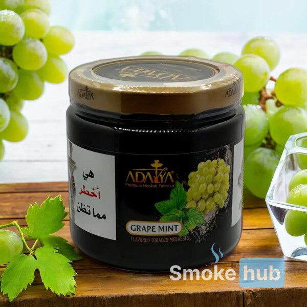 Adalya Shisha Tobacco Grape Mint 1kg