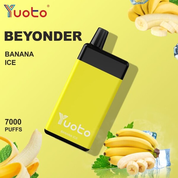Yuoto Vape Beyonder Banana Ice 7000 Puffs