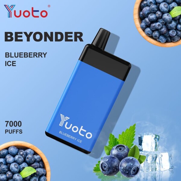 Yuoto Vape Beyonder Blueberry Ice 7000 Puffs