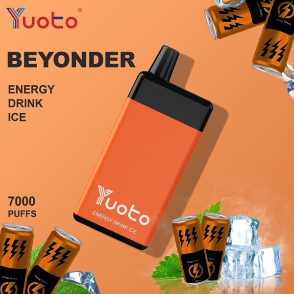 Yuoto Vape Beyonder Energy Drink Ice 7000 Puffs