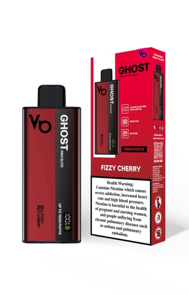 Ghost Pro Elite 7000 Fizzy Cherry