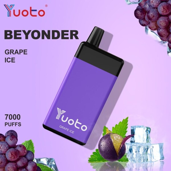 Yuoto Vape Beyonder Grape Ice 7000 Puffs