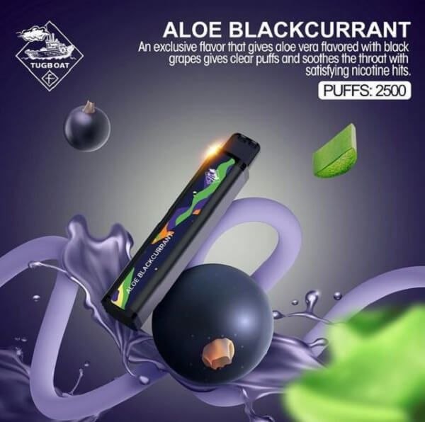 Tugboat Vape XXL - Aloe Blackcurrant