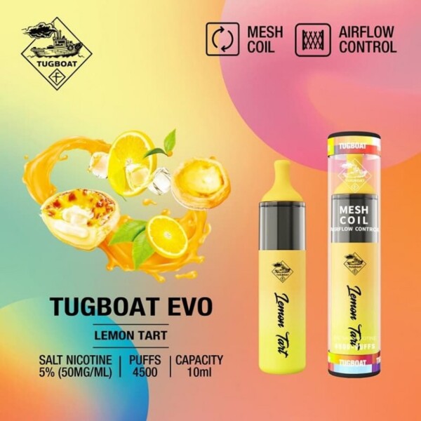 Tugboat EVO Vape - Lemon Tart