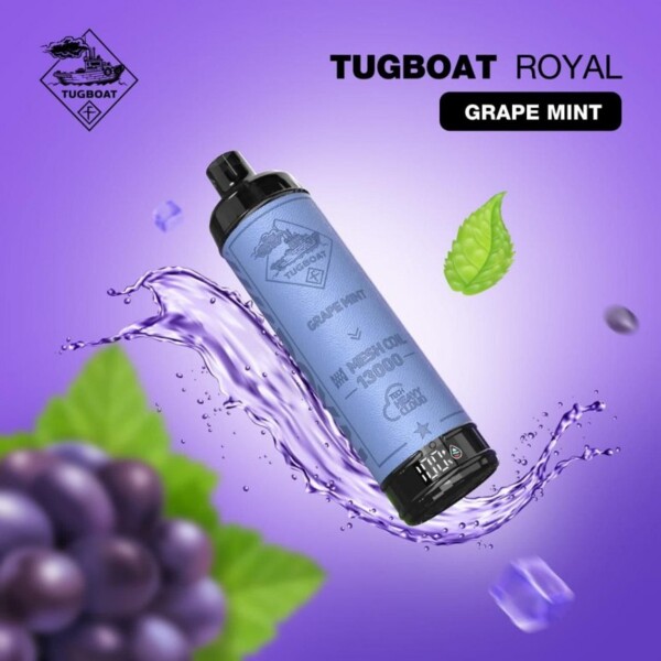 Tugboat Royal Grape Mint 50mg/13000 Puffs