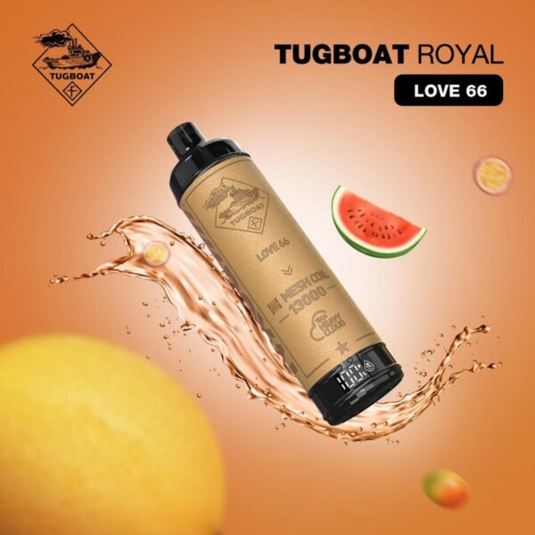 Tugboat Royal Love 66 Dtl 50mg/13000 Puffs
