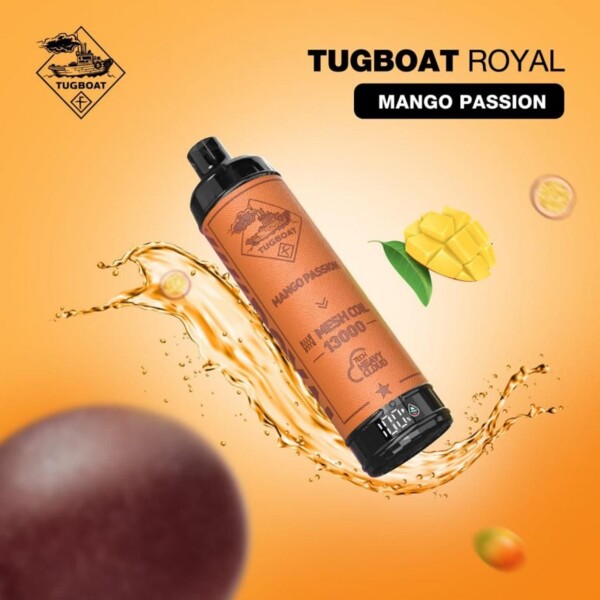 Tugboat Royal Mango Passion 50mg/13000 Puffs