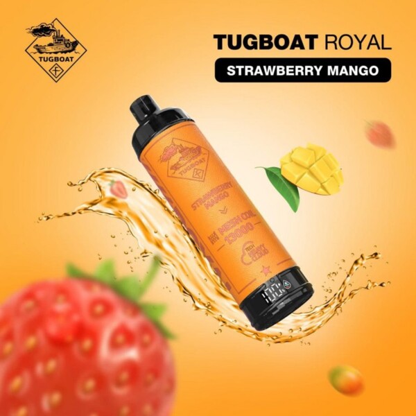 Tugboat Royal Strawberry Mango Dtl 50mg/13000 Puffs