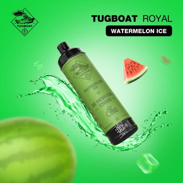 Tugboat Royal Watermelon Ice 50mg/13000 Puffs