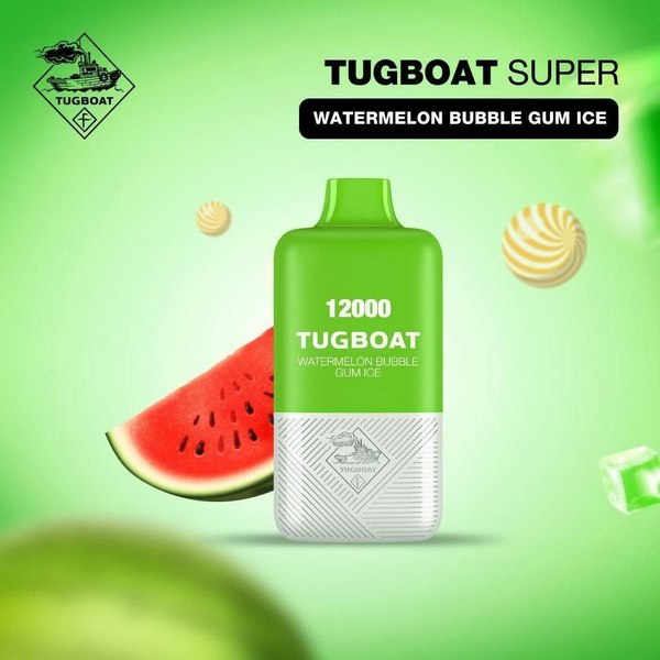 Tugboat Vape Super - Watermelon Bubble Gum Ice