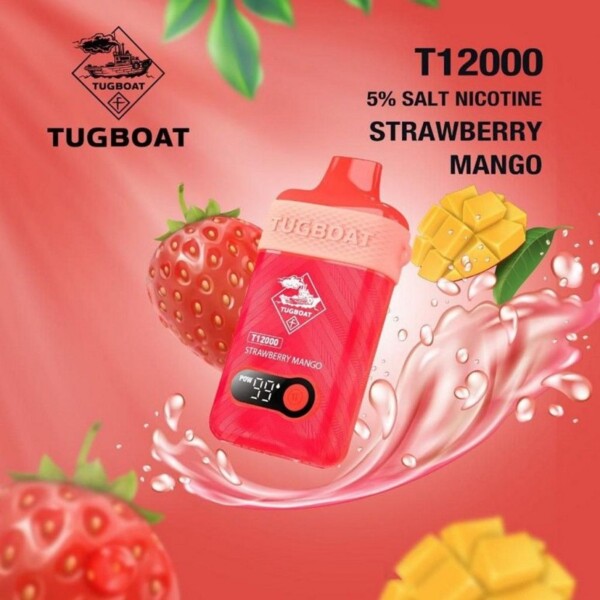 Tugboat T12000 Strawberry Mango