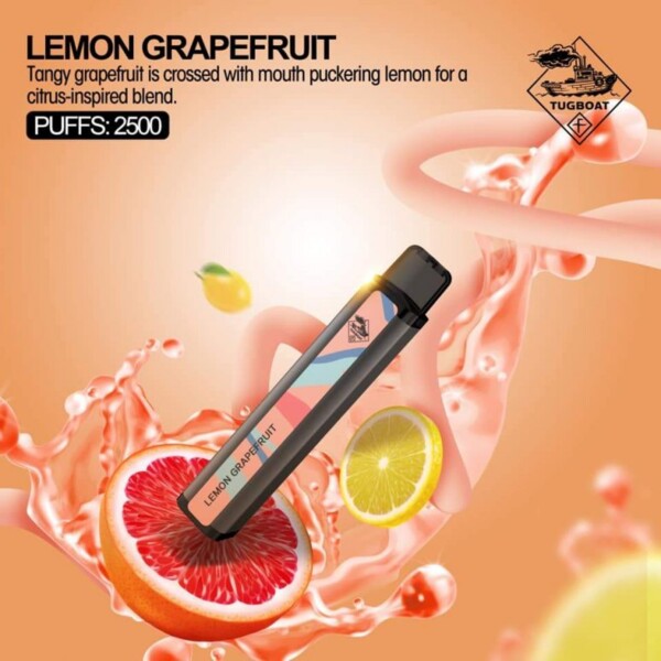 Tugboat Vape XXL - Lemon Grapefruit