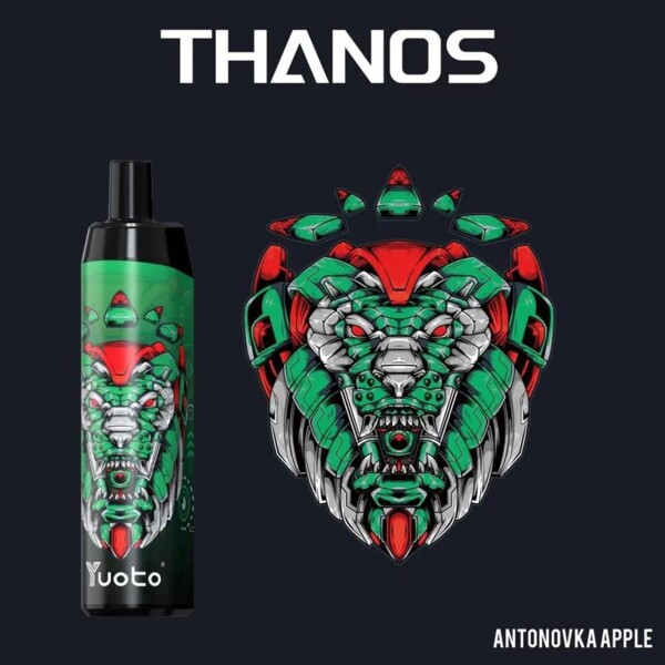Yuoto Vape Thanos Antonovka Apple 5000 Puffs