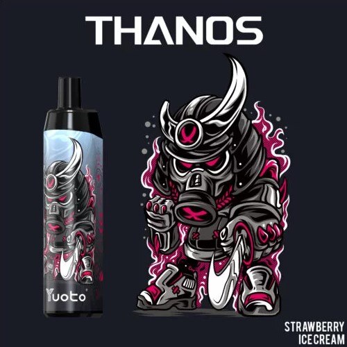 Yuoto Vape Thanos Strawberry Ice Cream 5000 Puffs
