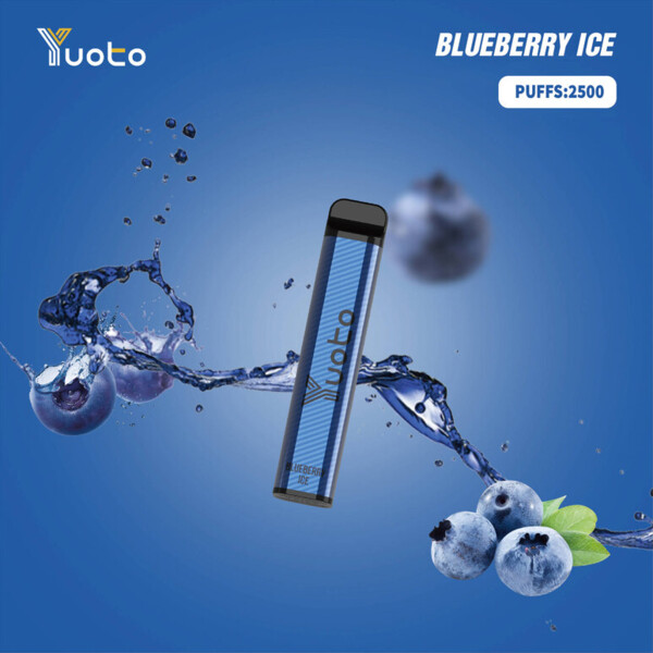 Yuoto Vape XXL Blueberry Ice (2500 Puffs)