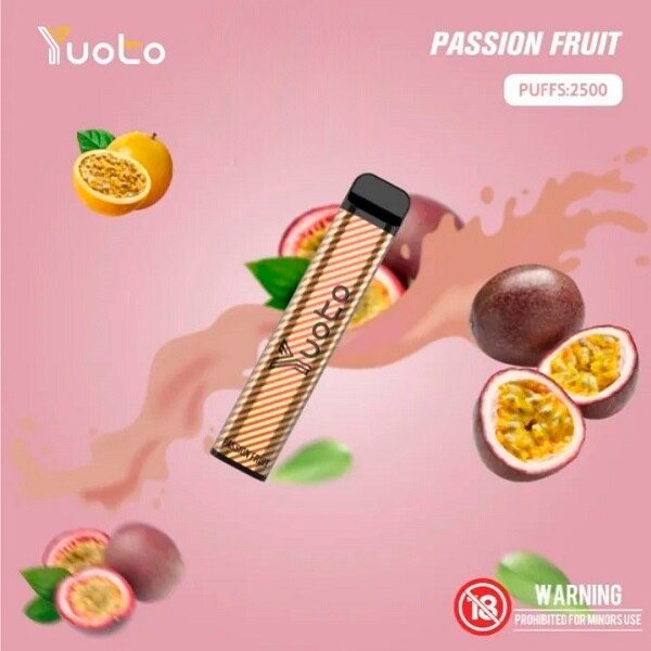 Yuoto Vape XXL Passion Fruit (2500 Puffs)