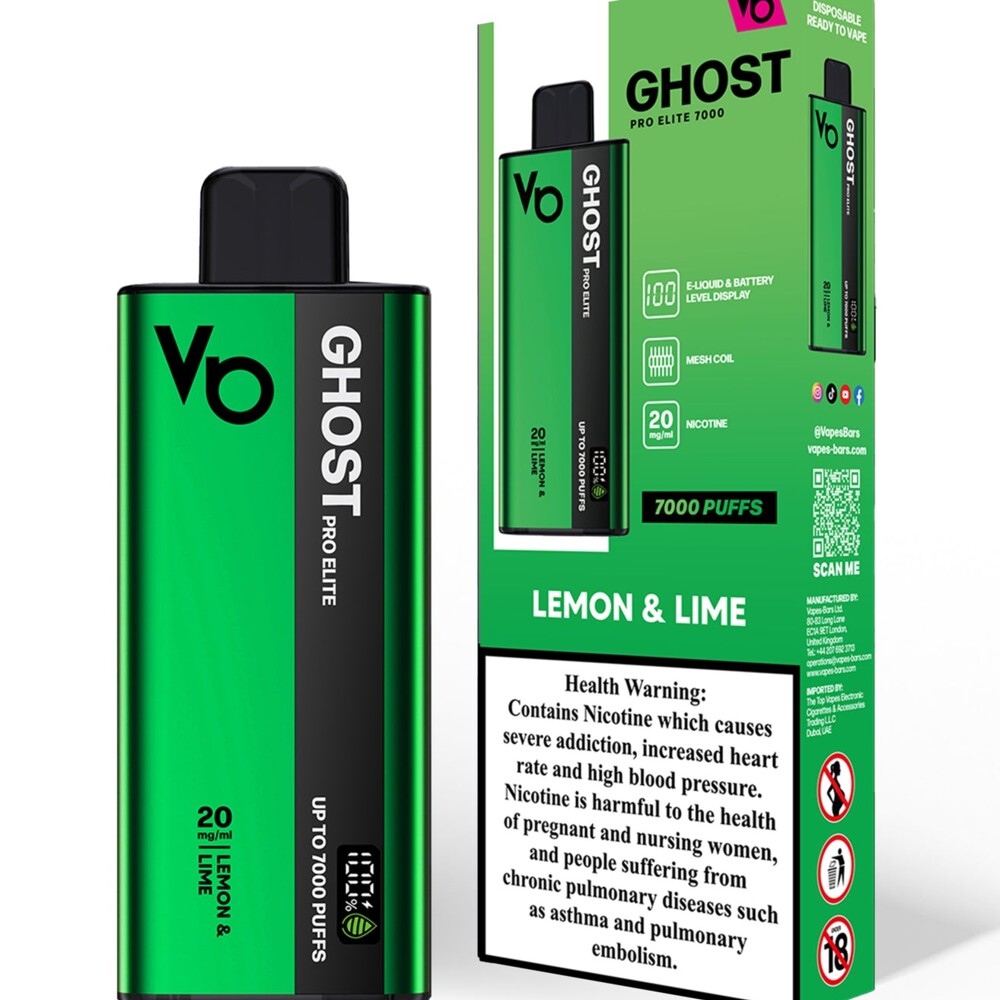 Ghost Pro Elite 7000 Lemon & Lime