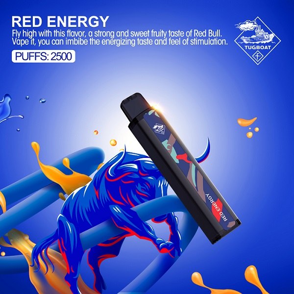 Tugboat Vape XXL - Red Energy