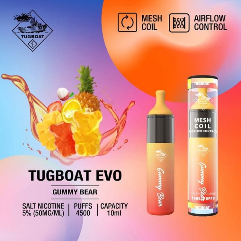 Tugboat EVO Vape - Gummy Bear