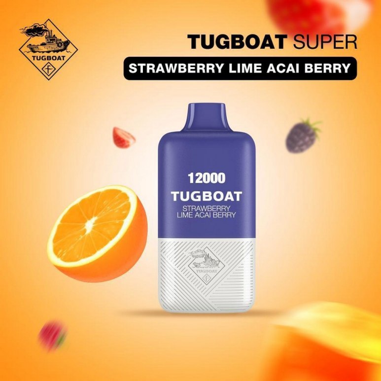 Tugboat Vape Super - Strawberry Lime Acai Berry