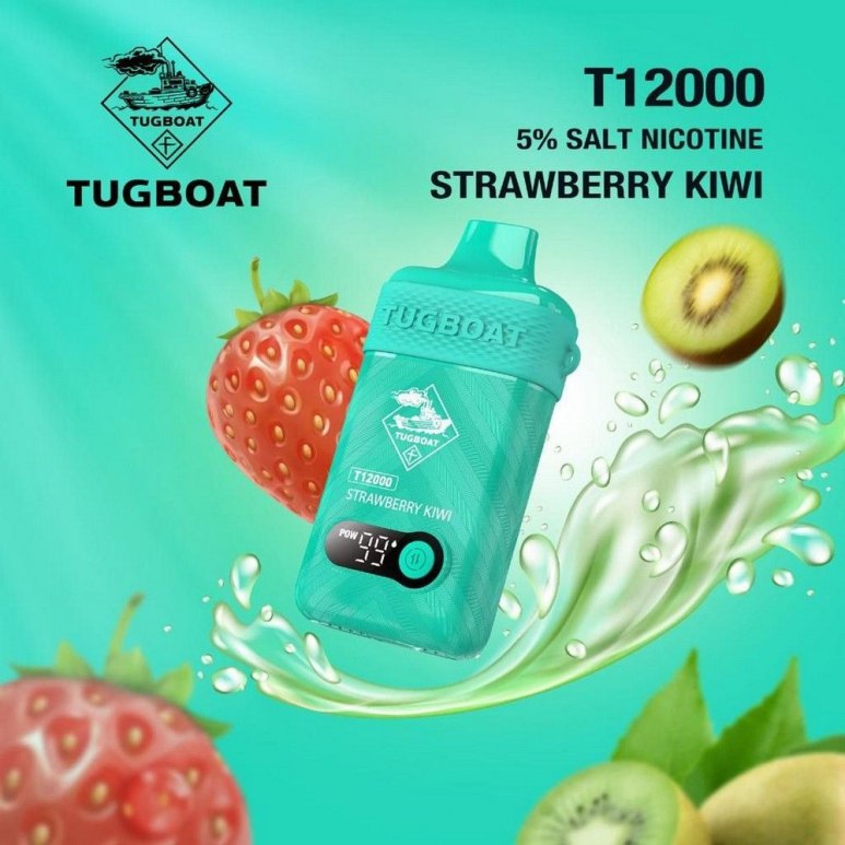 Tugboat T12000 Strawberry Kiwi