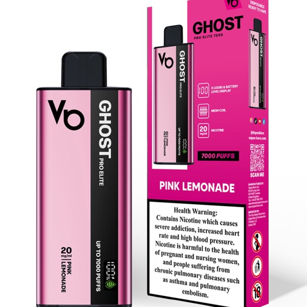 Ghost Pro Elite 7000 Pink Lemonade