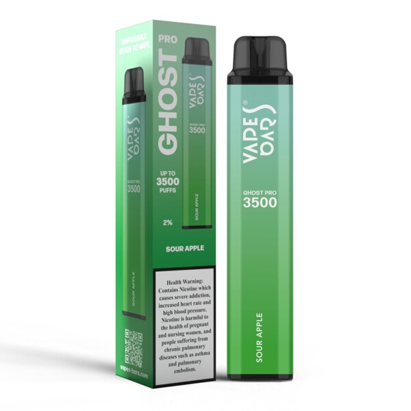 Vape Ghost Pro 3500 Sour Apple