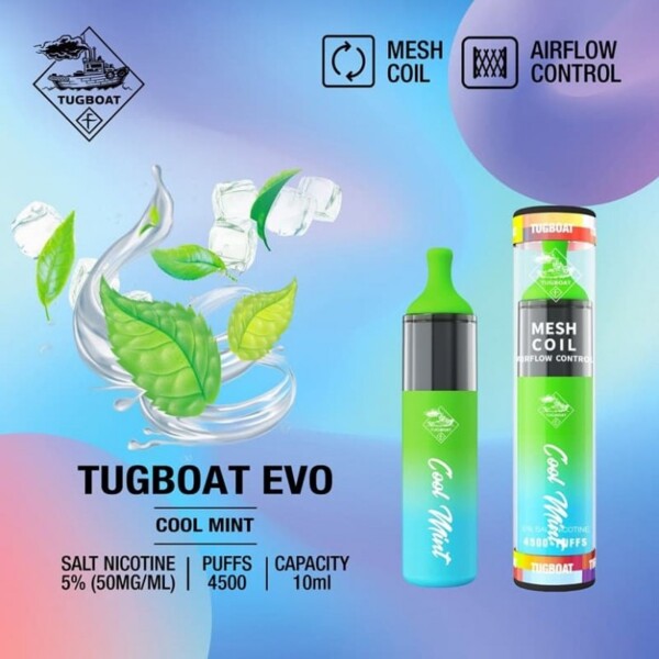 Tugboat EVO Vape - Cool Mint