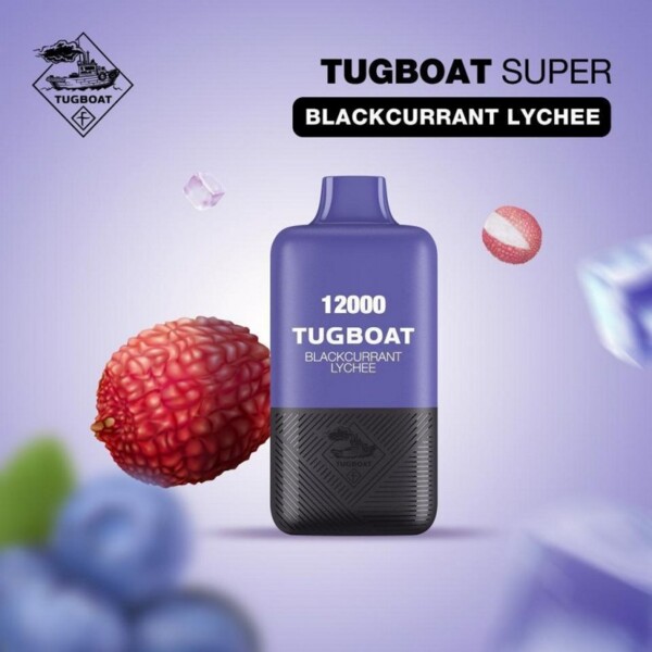 Tugboat Vape Super - Blackcurrant Lychee